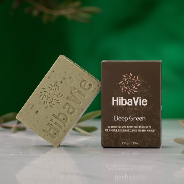 Deep Green - Balancing Bar with Thyme, Sage & Olive Oil